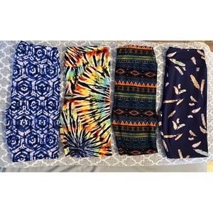 LuLaRoe Leggings Set of 4